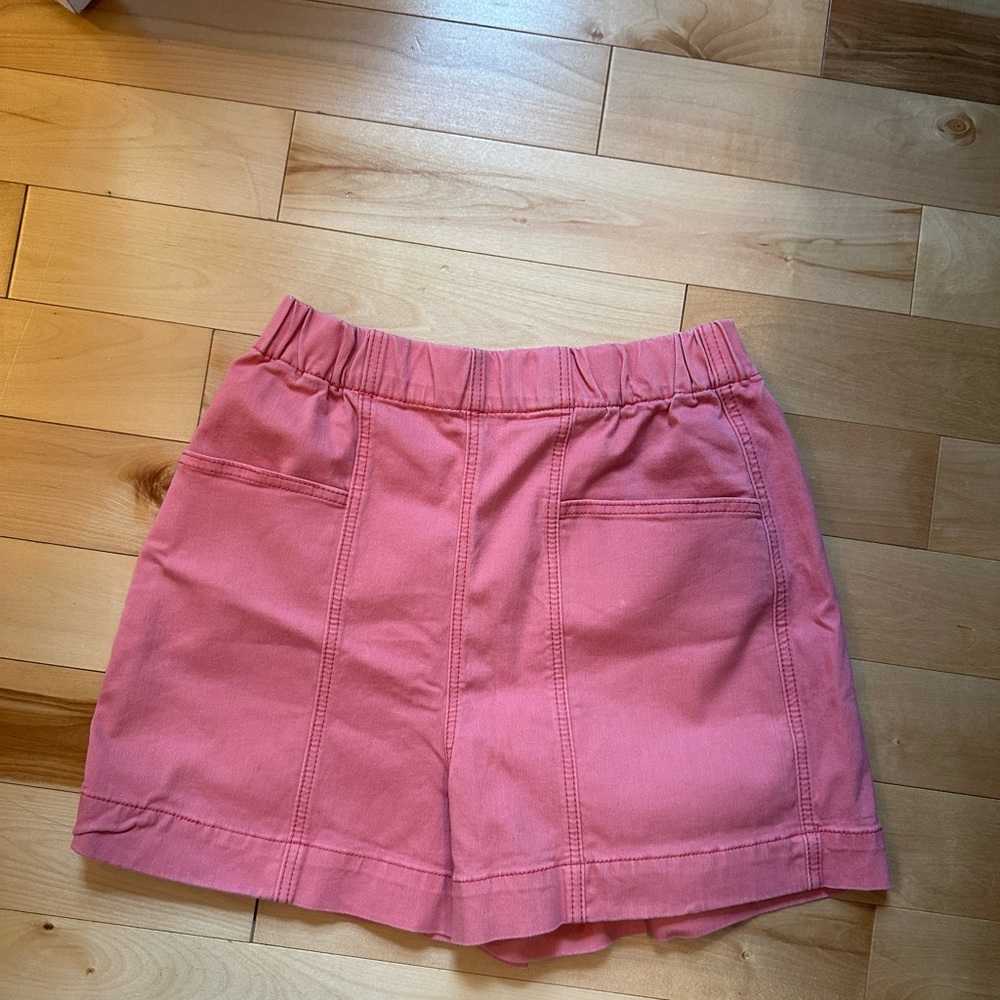 pink short high wasted